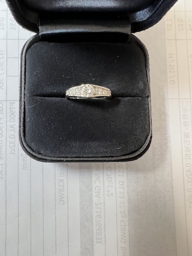 ダイヤモンドリング(指輪) pt900 0.3ct