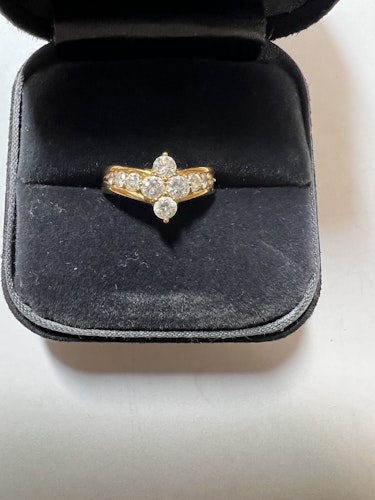 ダイヤモンドリング(指輪) 18k