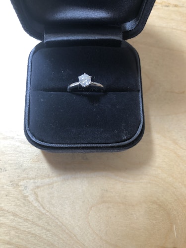 ダイヤモンドリング(指輪) pt900 0.5ct