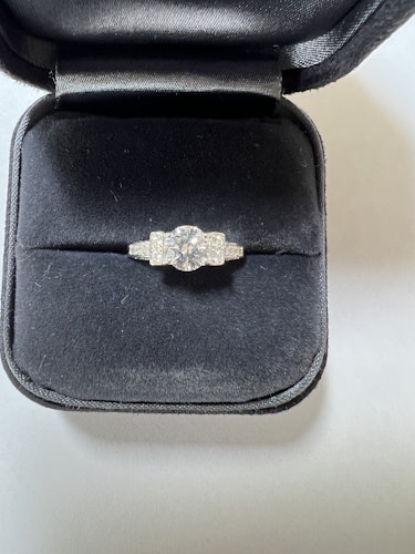 ダイヤモンドリング(指輪) pt900 0.5ct