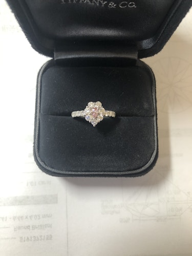 ダイヤモンドリング(指輪) ピンク