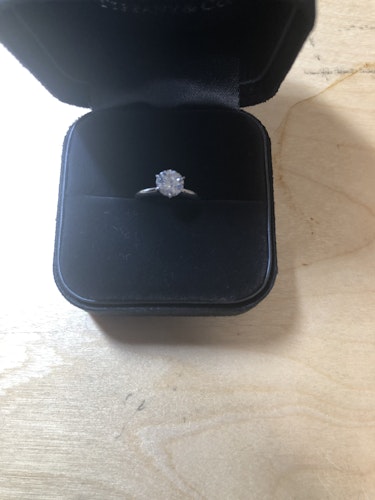 ダイヤモンドリング(指輪) pt900 1ct