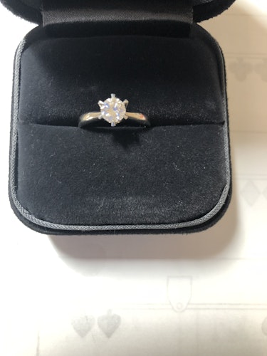 ダイヤモンドリング(指輪) pt900 0.5ct