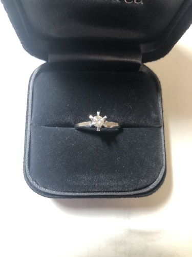 ダイヤモンドリング(指輪) pt900 0.2ct