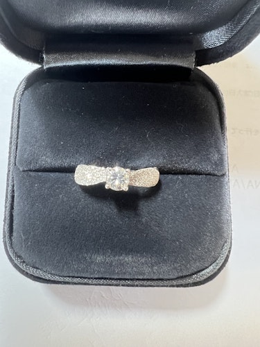 ダイヤモンドリング(指輪) pt900 0.3ct
