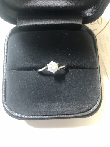 ダイヤモンドリング(指輪) pt900 0.5ct