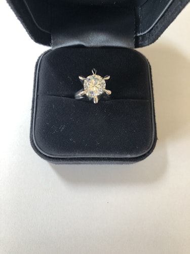 ダイヤモンドリング(指輪) pt900 2.5ct