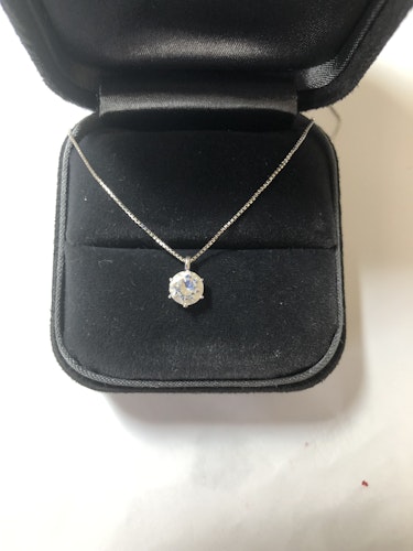 ダイヤモンドネックレス pt900 0.5ct