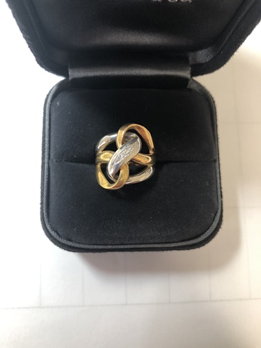 ダイヤモンドリング(指輪) 18k pt900