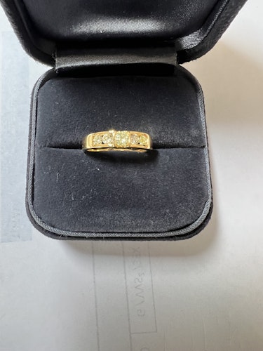 ダイヤモンドリング(指輪) 18k 0.5ct