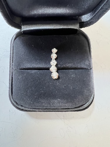 ダイヤモンドイヤリング/ピアス pt900 0.5ct