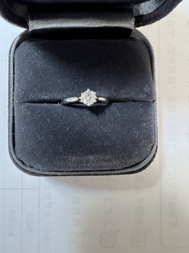 ダイヤモンドリング(指輪) pt900 0.5ct