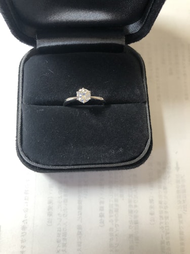 ダイヤモンドリング(指輪) pt900 0.7ct