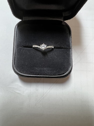 ダイヤモンドリング(指輪) pt900 0.3ct