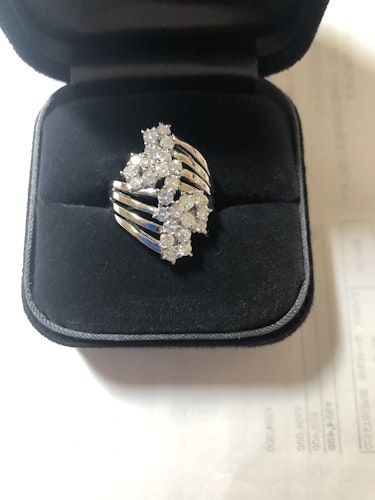 ダイヤモンドリング(指輪) pt900 2ct