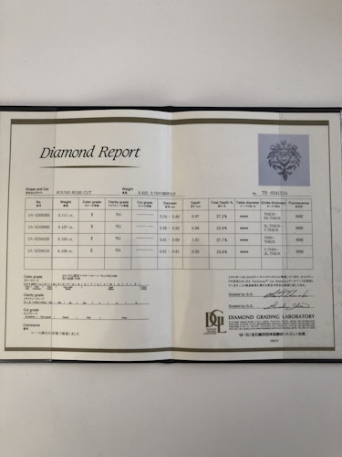 ダイヤモンドペンダント 0.422ct E VS-1