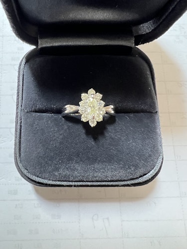 ダイヤモンドリング(指輪) pt900 0.7ct