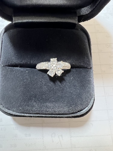 ダイヤモンドリング(指輪) pt900 0.3ct