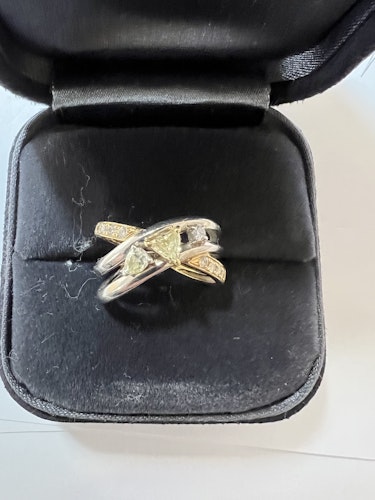 ダイヤモンドリング(指輪) pt900