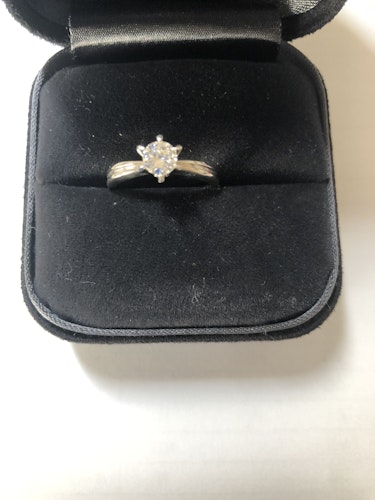 ダイヤモンドリング(指輪) pt900 0.5ct