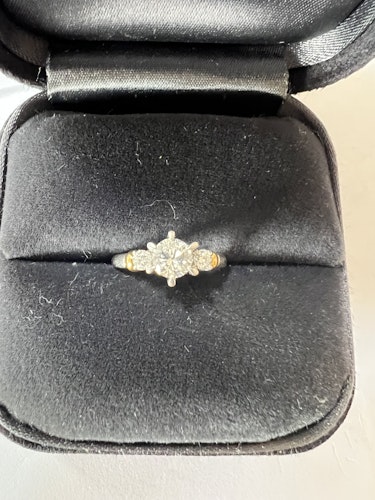 ダイヤモンドリング(指輪) pt900 0.3ct