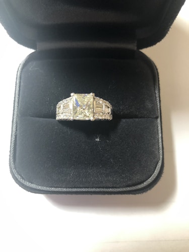 ダイヤモンドリング(指輪) pt900 3ct