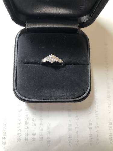 ダイヤモンドリング(指輪) pt900 0.5ct