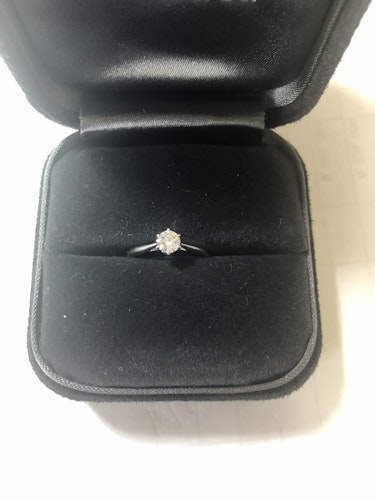 ダイヤモンドリング(指輪) pt900 0.5ct