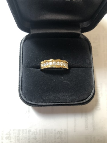 ダイヤモンドリング(指輪) k18