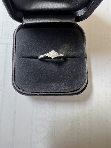 ダイヤモンドリング(指輪) pt900 0.3ct