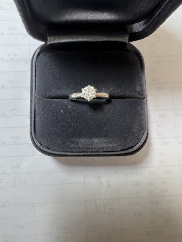 ダイヤモンドリング(指輪) pt900 0.5ct