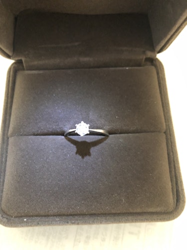 ダイヤモンドリング(指輪) PT900 0.3ct