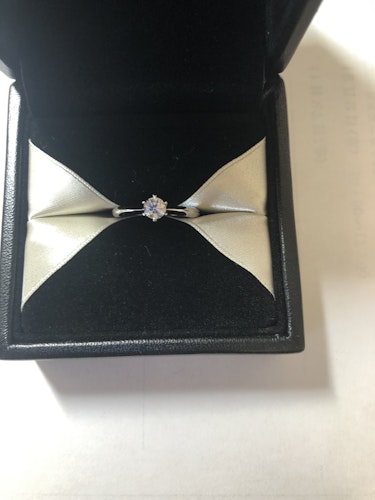 ダイヤモンドリング(指輪) pt950 0.2ct