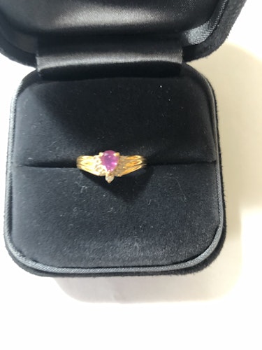 ルビーリング(指輪) 18K