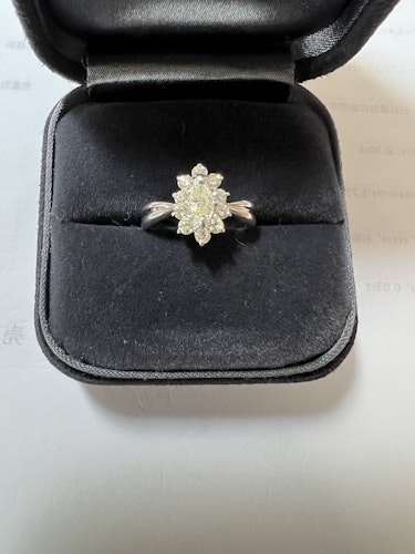 ダイヤモンドリング(指輪) pt900 1ct