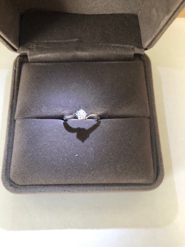 ダイヤモンドリング(指輪) pt950 0.3ct