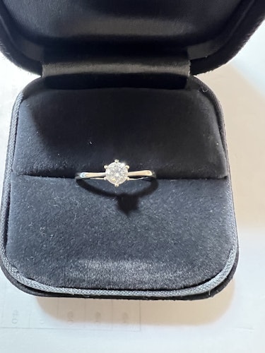 ダイヤモンドリング(指輪) pt900 0.3ct