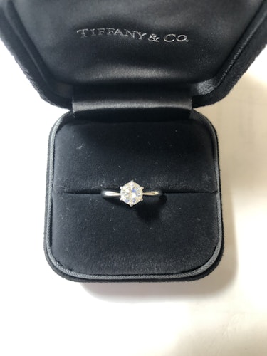 ダイヤモンドリング(指輪) pt950 0.5ct