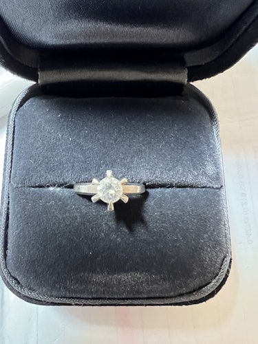 ダイヤモンドリング(指輪) pt900 0.3ct