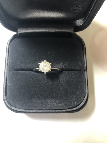 ダイヤモンドリング(指輪) pt900 0.5ct