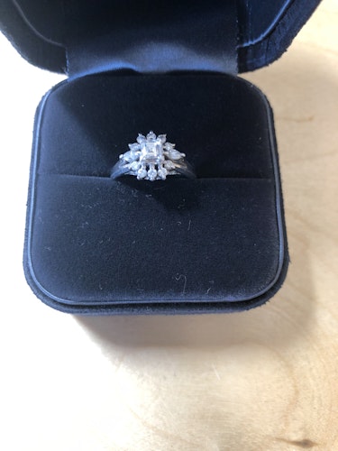 ダイヤモンドリング(指輪) pt900 0.5ct