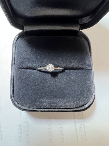 ダイヤモンドリング(指輪) pt900 0.2ct