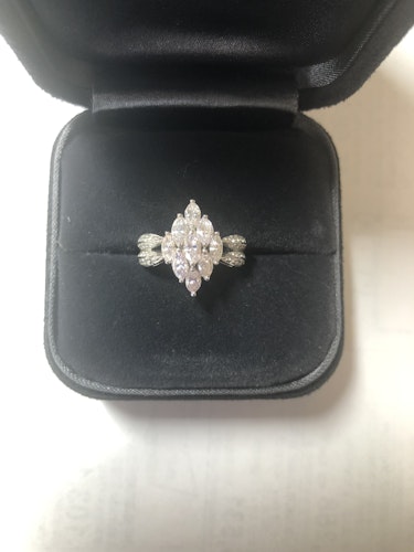 ダイヤモンドリング(指輪) pt900 1.5ct