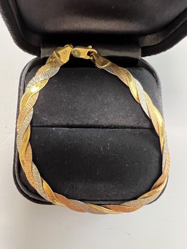 ダイヤモンドブレスレット 18k