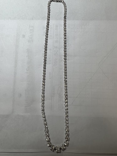 ダイヤモンドネックレス pt900 5ct