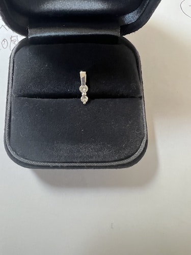 ダイヤモンドペンダント pt900