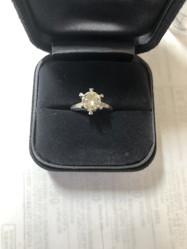 ダイヤモンドリング(指輪) pt900 1.5ct