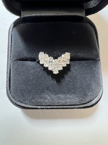 ダイヤモンドリング(指輪) pt900 1ct