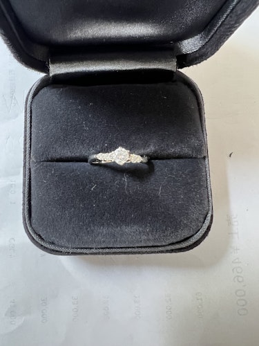 ダイヤモンドリング(指輪) pt900 0.3ct