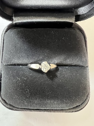 ダイヤモンドリング(指輪) pt900 0.5ct